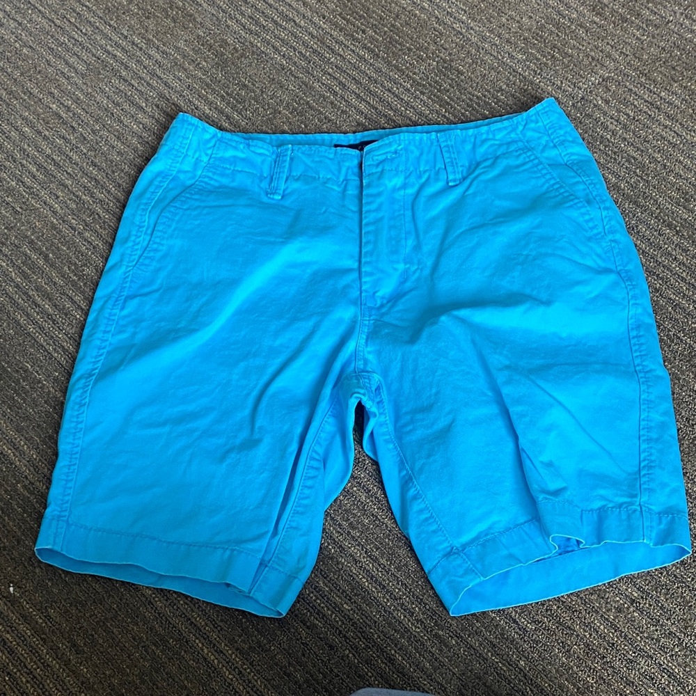 Aeropostale Vivid Blue Men's Flat Front Shorts